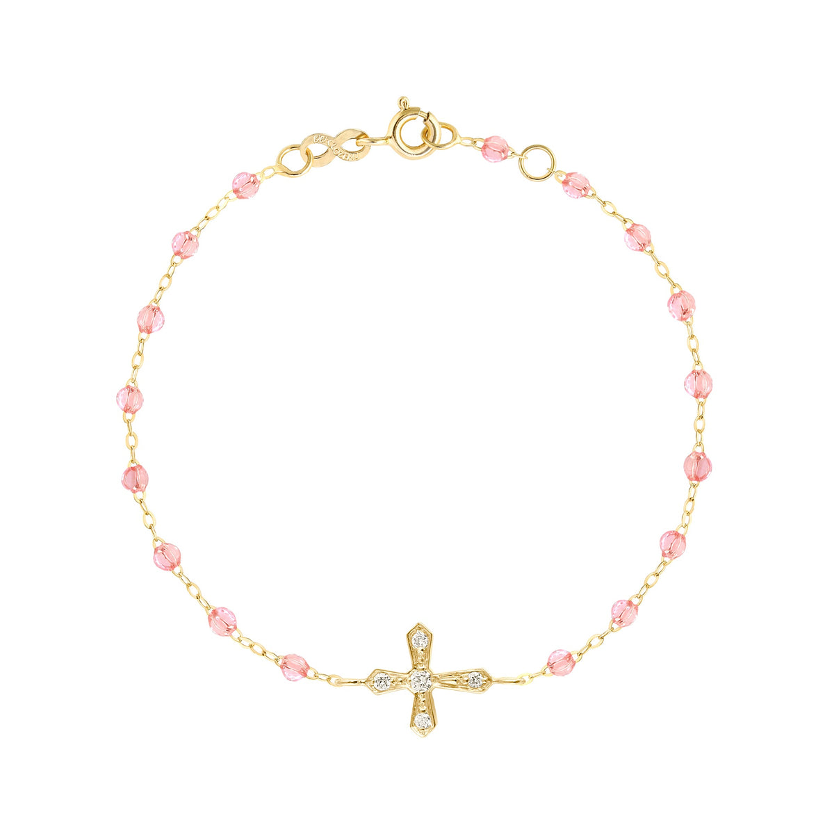 Bracelet Vintage Zoe Coste Reminiscence - Charms Ange, Croix, Colombe, Fleur, Créateur