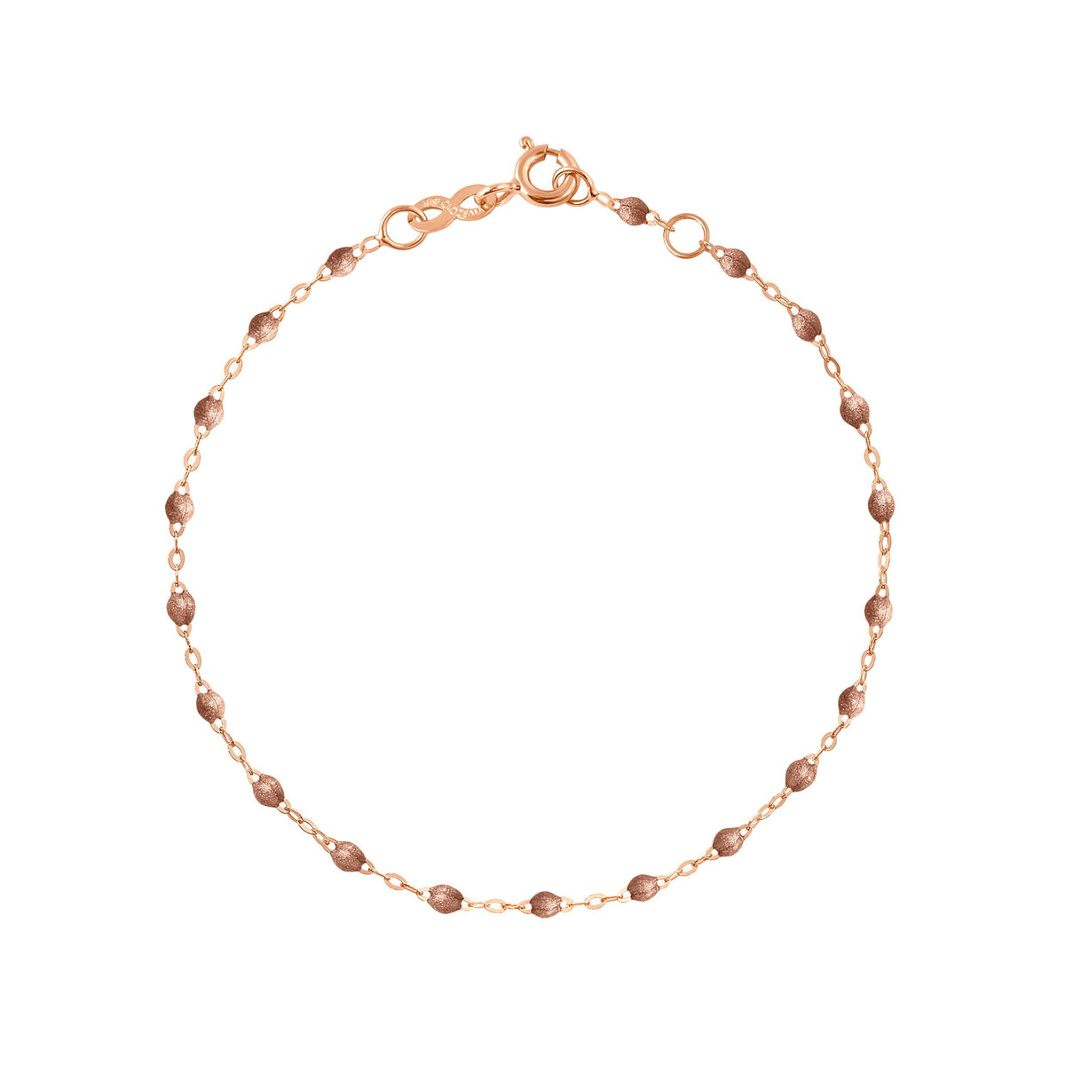 Bracelet cuivre Classique Gigi, or rose, 17 cm