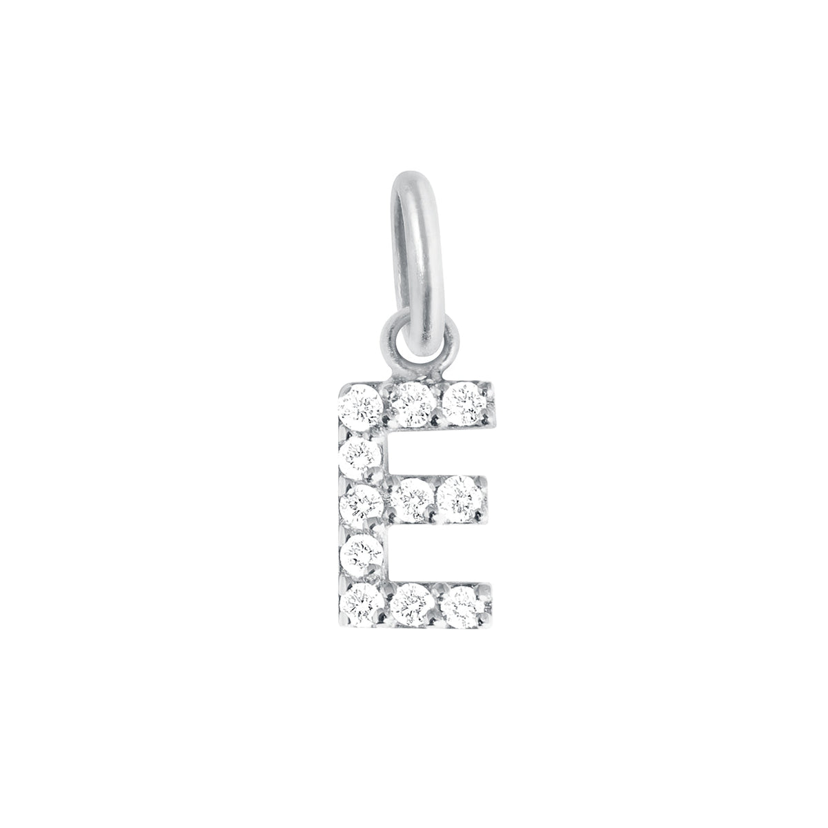 Letter e hotsell diamond pendant