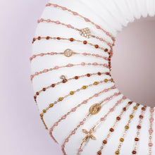 Gigi Clozeau - Bracelet fauve Classique Gigi, or rose, 15 cm