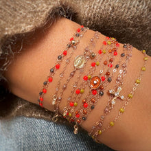Gigi Clozeau - Bracelet doré Classique Gigi, or rose, 17 cm