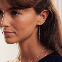 Gigi Clozeau - Boucles d'oreilles Dansantes Classique Gigi blush, diamants, or jaune