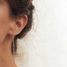 Gigi Clozeau - Boucles d'oreilles mini Puce, diamants, or blanc