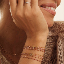 Gigi Clozeau - Bracelet fauve Classique Gigi, or rose, 18 cm