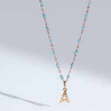 Gigi Clozeau - Pendentif Lucky Letter A, or jaune, diamants