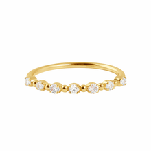 Gigi Clozeau - Bague Classique Gigi, 7 diamants, or jaune, T 54