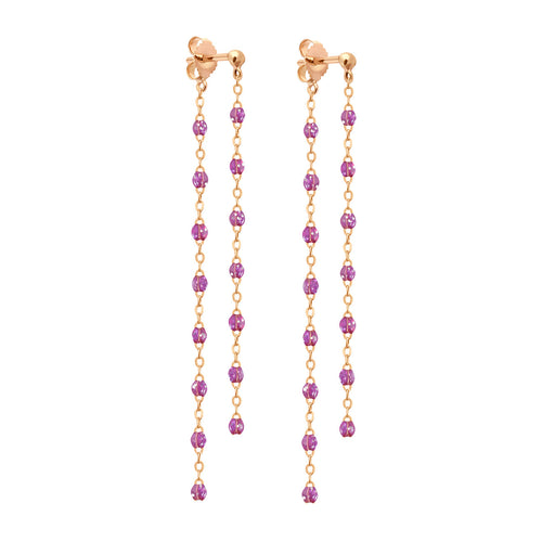 Gigi Clozeau - Boucles d'oreilles galaxy Classique Gigi, or rose