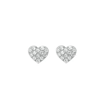 Gigi Clozeau - Boucles d'oreilles In Love, diamants, or blanc