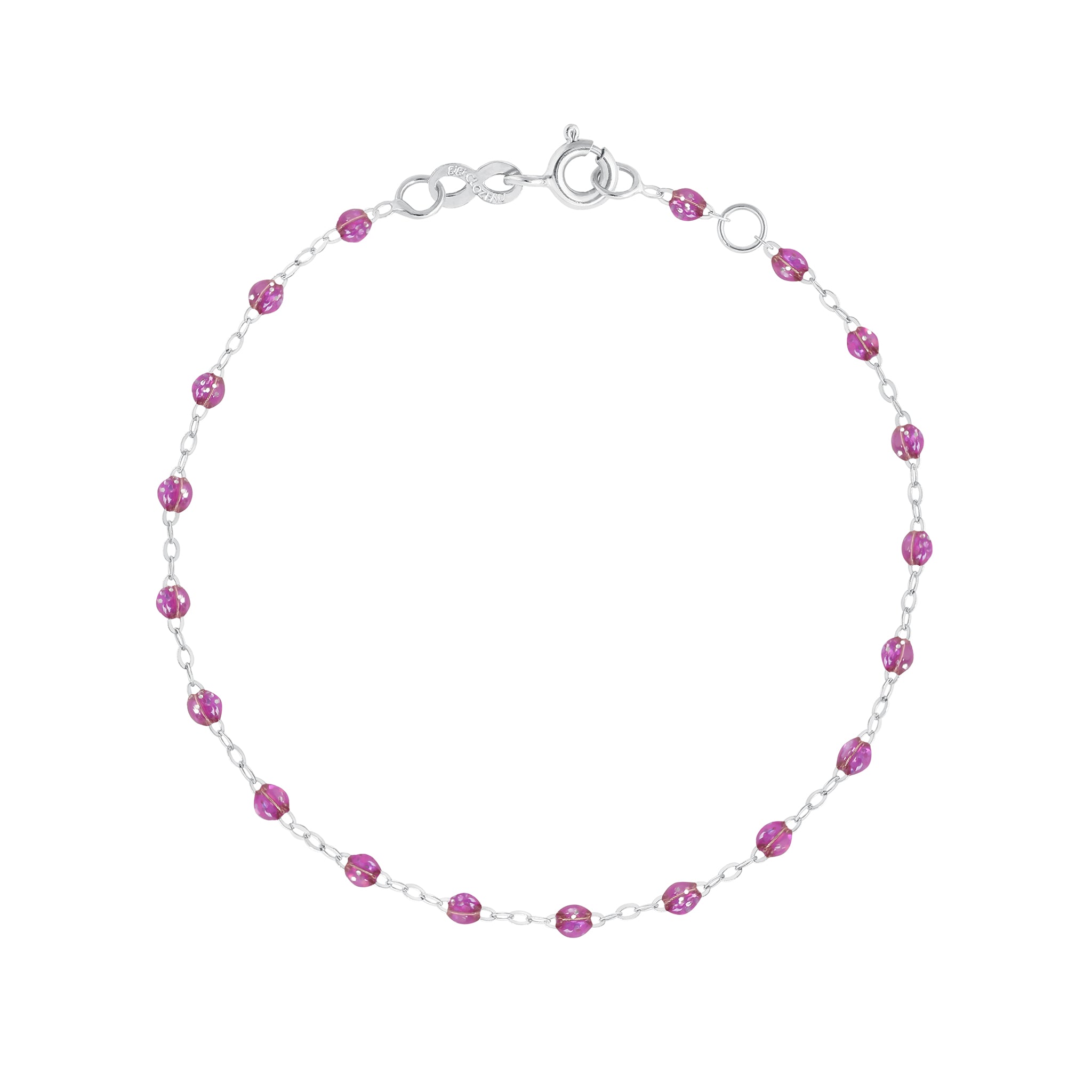 Gigi Clozeau - Bracelet galaxy Classique Gigi, or blanc, 19 cm