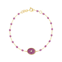 Gigi Clozeau - Bracelet galaxy Etoile du Nord, diamant, or jaune, 17 cm