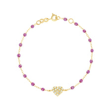 Gigi Clozeau - Bracelet galaxy In Love, diamants, or jaune, 17 cm