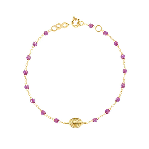Gigi Clozeau - Bracelet galaxy Madone, or jaune, 17 cm