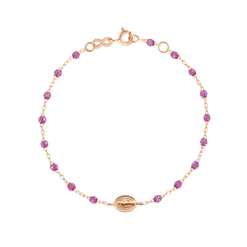Gigi Clozeau - Bracelet galaxy Madone, or rose, 17 cm