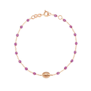 Gigi Clozeau - Bracelet galaxy Madone, or rose, 17 cm
