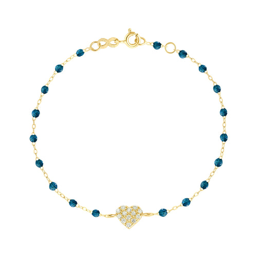 Gigi Clozeau - Bracelet jungle In Love, diamants, or jaune, 17 cm