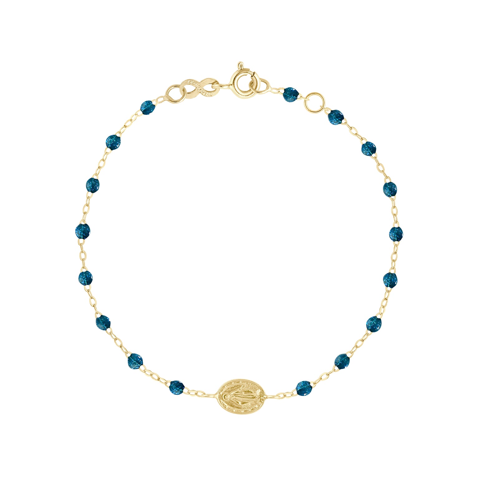 Gigi Clozeau - Bracelet jungle Madone or jaunee, 17 cm