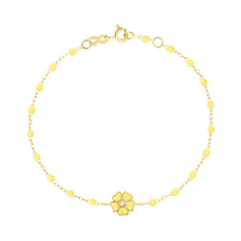 Gigi Clozeau - Bracelet mimosa Etoile diamant, or jaune, 17 cm