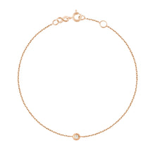 Gigi Clozeau - Bracelet Pure Gigi Dot, or rose, diamant, 17 cm