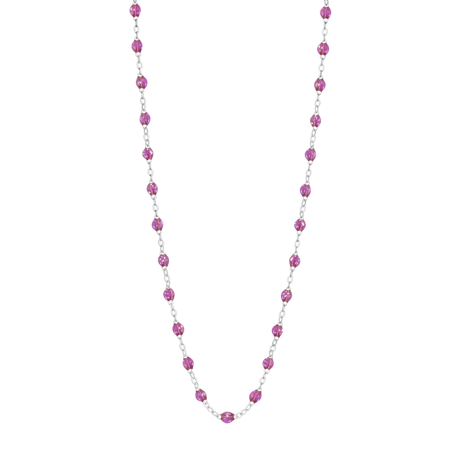 Gigi Clozeau - Collier galaxy Classique Gigi, or blanc, 42 cm