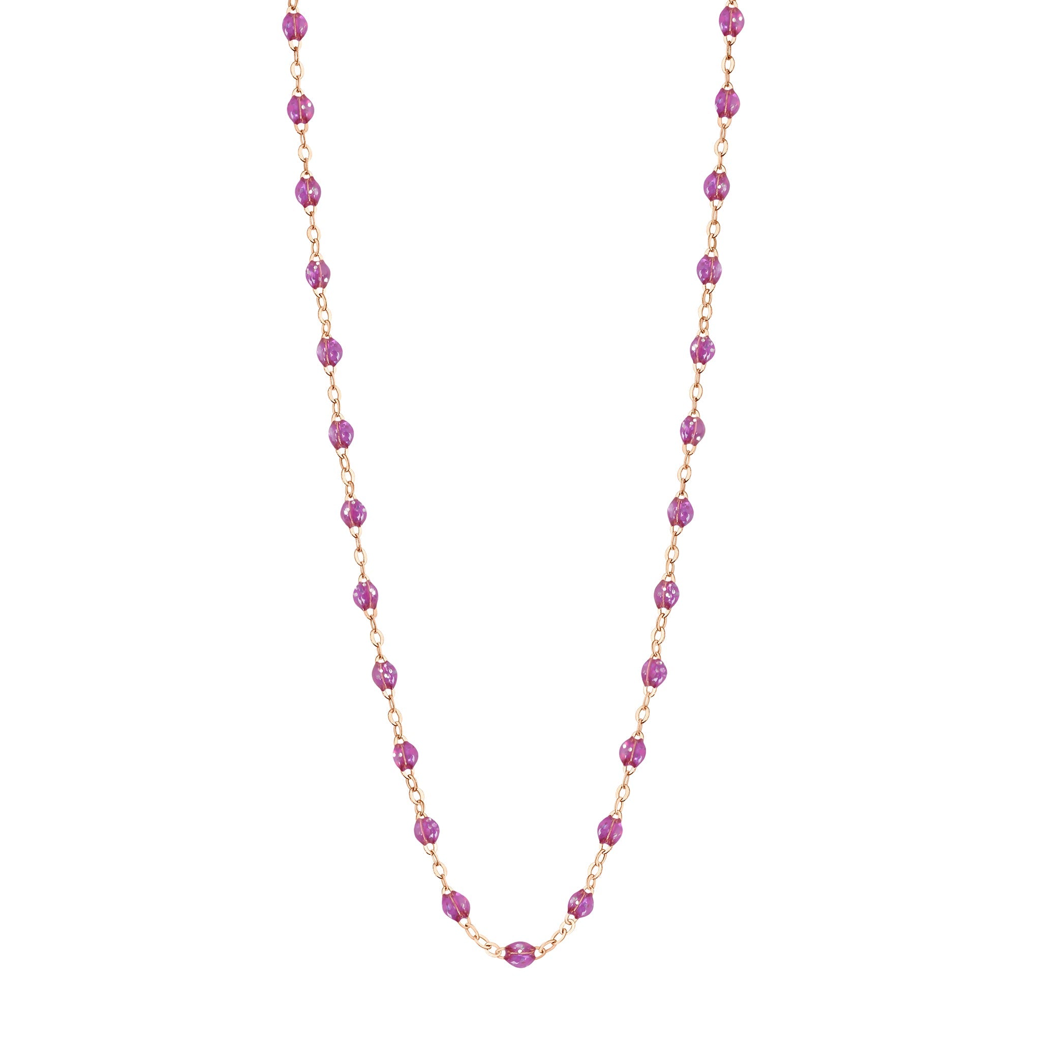 Gigi Clozeau - Collier galaxy Classique Gigi, or rose, 45 cm
