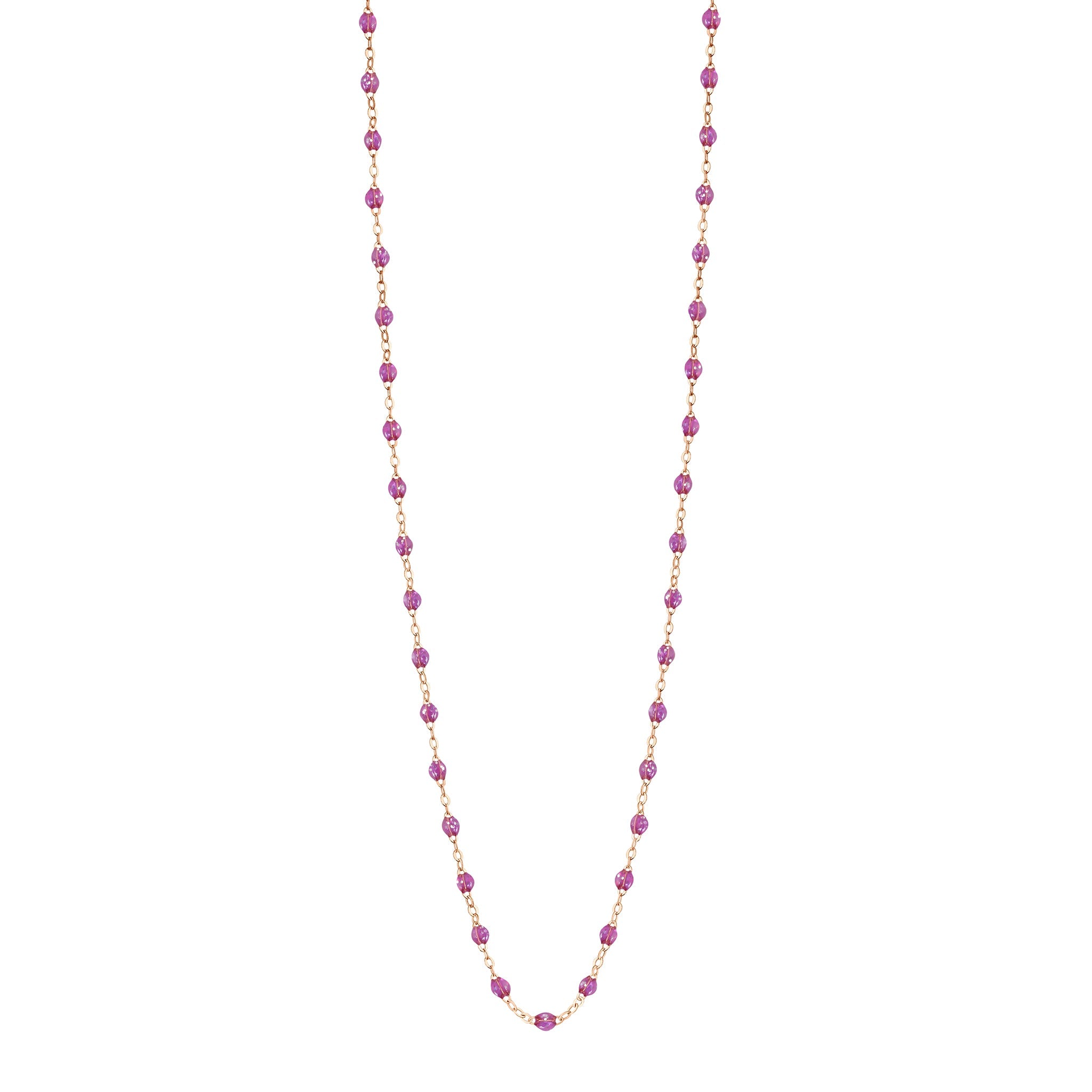 Gigi Clozeau - Collier galaxy Classique Gigi, or rose, 60 cm