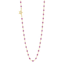 Gigi Clozeau - Collier galaxy Etoile, diamant, or jaune, 42 cm