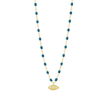 Gigi Clozeau - Collier jungle Clin d’œil diamants, or jaune, 42 cm