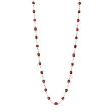 Gigi Clozeau - Collier moka Classique Gigi, or blanc, 42 cm