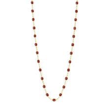 Gigi Clozeau - Collier moka Classique Gigi, or jaune, 42 cm