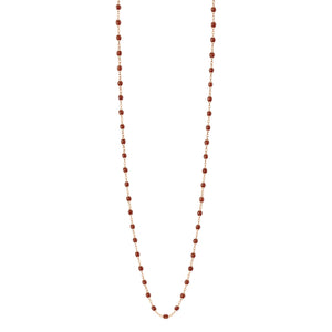 Gigi Clozeau - Collier moka Classique Gigi, or rose, 60 cm