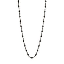Gigi Clozeau - Collier noir Classique Gigi, or noir, 50 cm