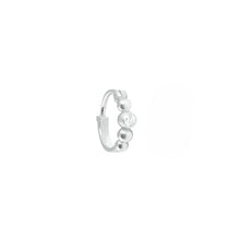 Gigi Clozeau - Créole unique Lucky, diamant, or blanc