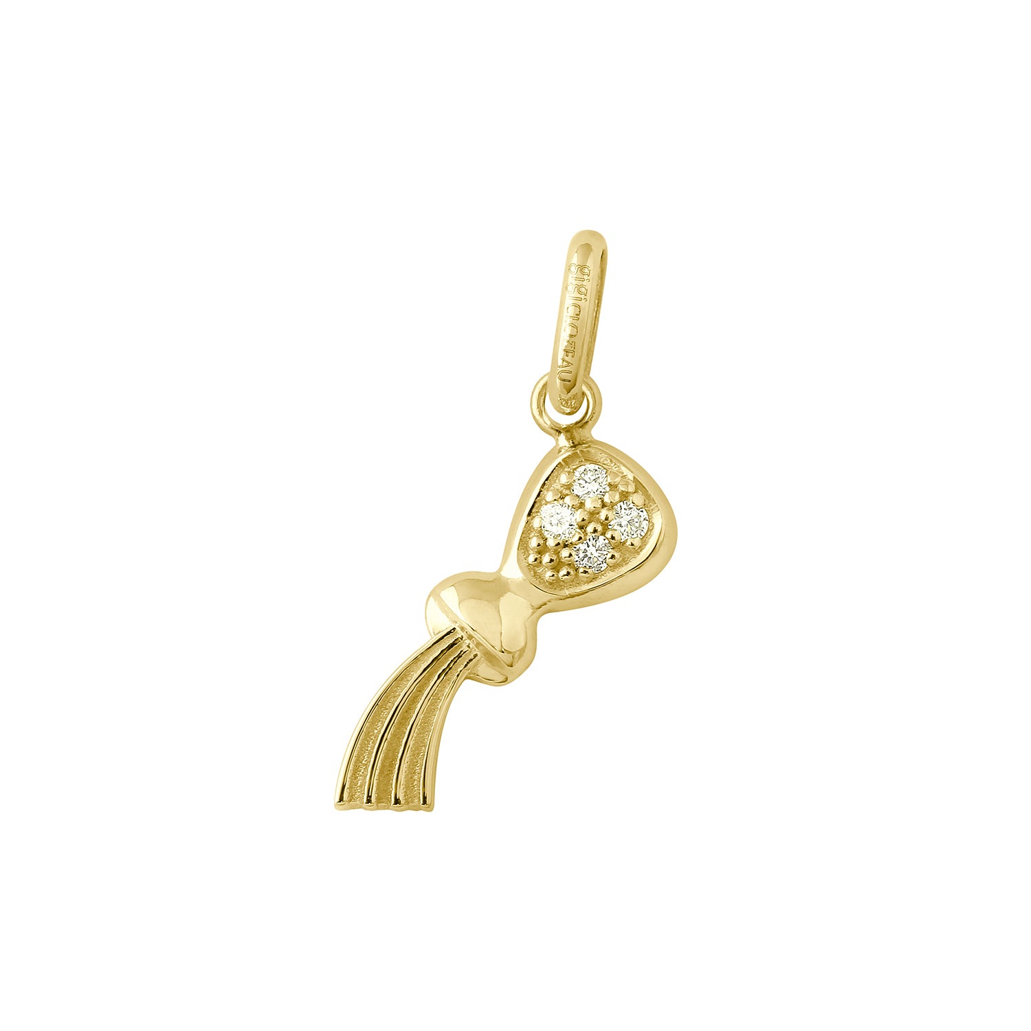 Gigi Clozeau - Pendentif Verseau, or jaune, diamants