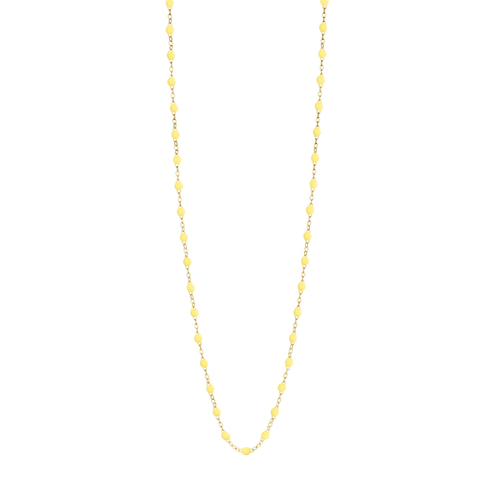 Gigi Clozeau - Sautoir mimosa Classique Gigi, or jaune, 86 cm