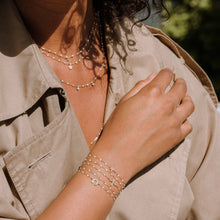 Gigi Clozeau - Bracelet opale Classique Gigi, or jaune, 17 cm