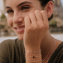 Gigi Clozeau - Boucles d'oreilles mini Puce, diamants, or blanc