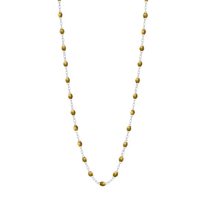 Gigi Clozeau - Collier or Classique Gigi, or blanc, 42 cm