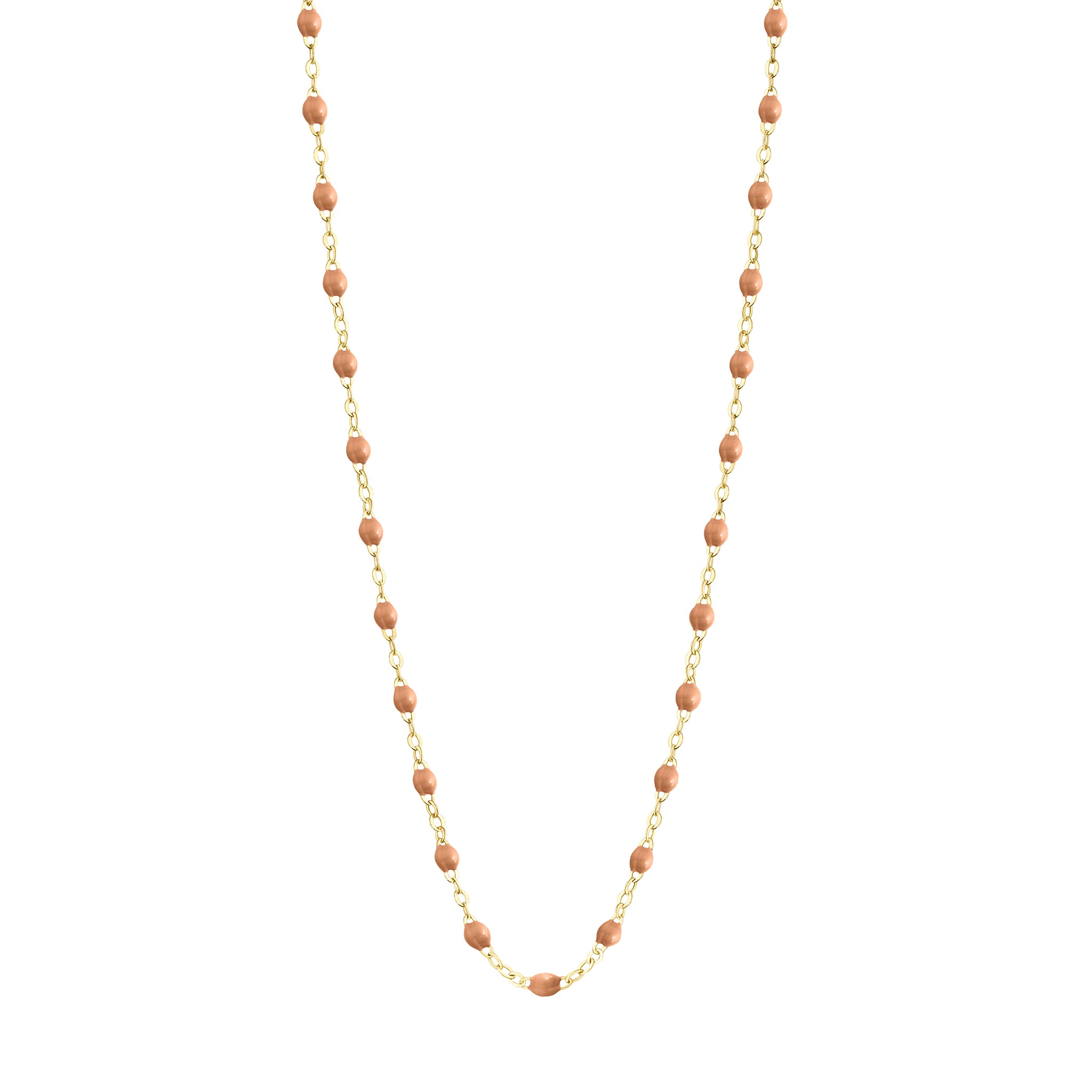 Gigi Clozeau - Collier caramel Classique Gigi, or jaune, 45 cm