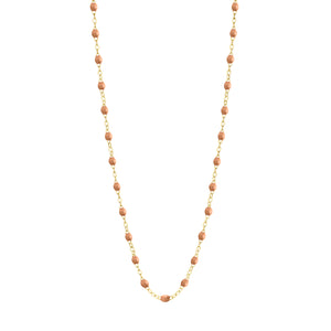 Gigi Clozeau - Collier caramel Classique Gigi, or jaune, 45 cm