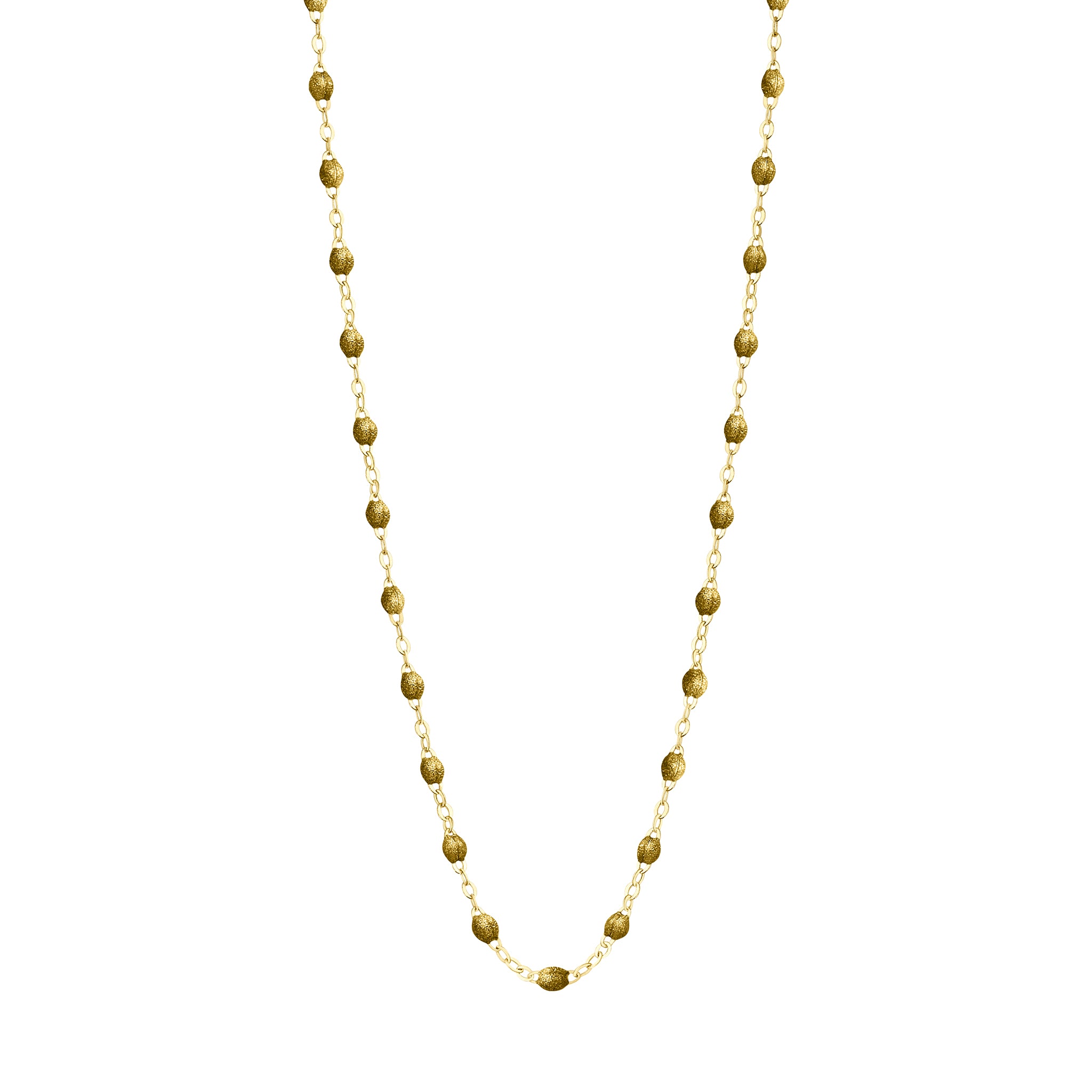 Classic Gigi Gold necklace, yellow gold, 42 cm – Gigi Clozeau