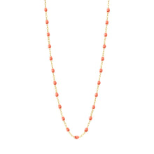 Gigi Clozeau - Collier saumon Classique Gigi, or jaune, 42 cm
