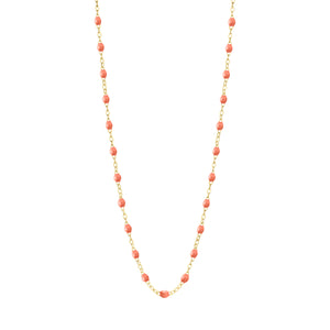 Gigi Clozeau - Collier saumon Classique Gigi, or jaune, 42 cm