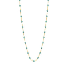 Gigi Clozeau - Collier Classique Gigi glacier, or jaune, 45 cm