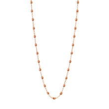 Gigi Clozeau - Collier caramel Classique Gigi, or rose, 45 cm