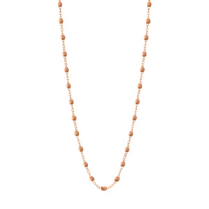 Gigi Clozeau - Collier caramel Classique Gigi, or rose, 45 cm