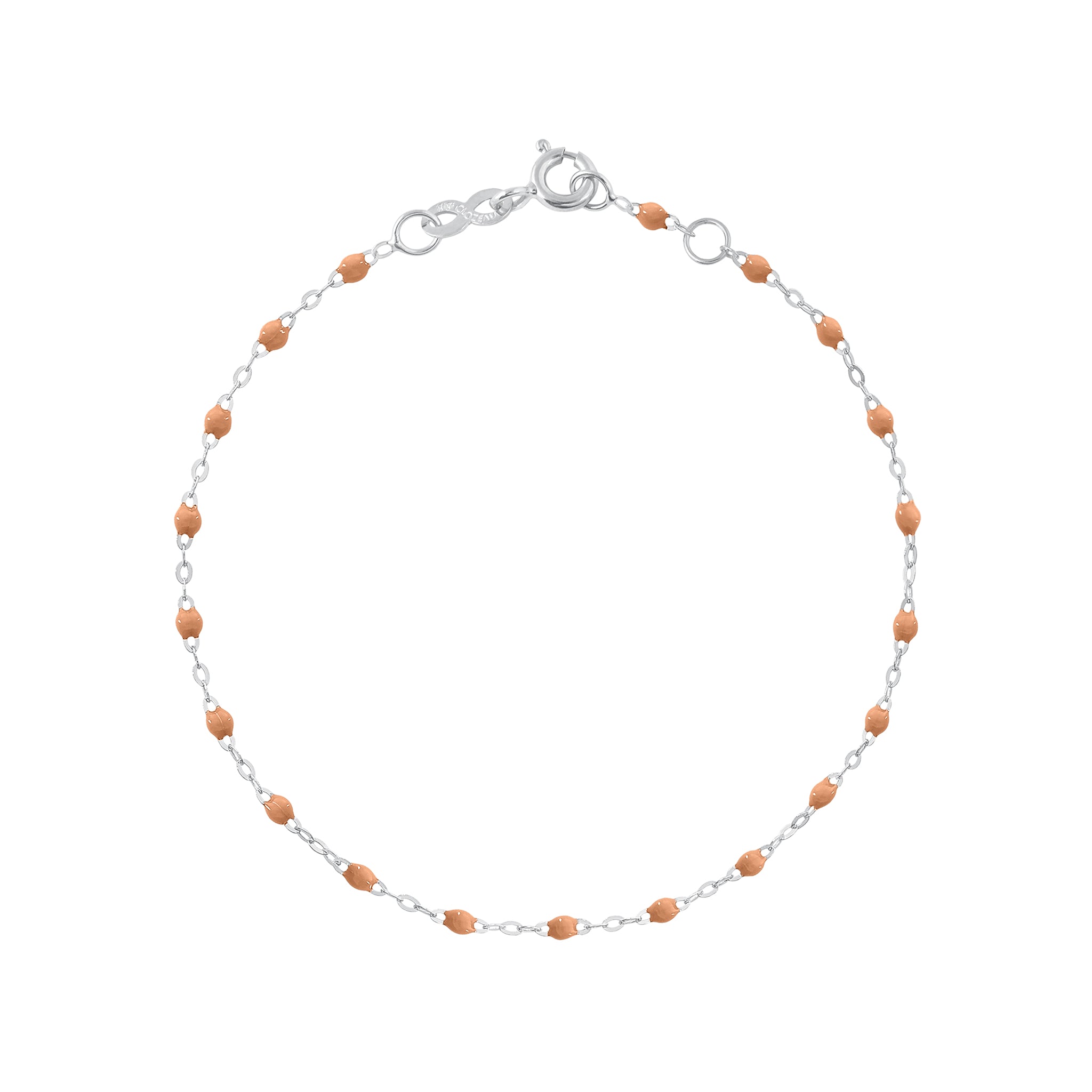 Gigi Clozeau - Bracelet gold Classique Gigi, or blanc, 17 cm