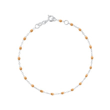 Gigi Clozeau - Bracelet nude Classique Gigi, or blanc, 18 cm