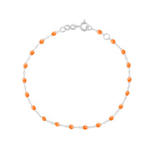 Gigi Clozeau - Bracelet mandarine Classique Gigi, or blanc, 17 cm