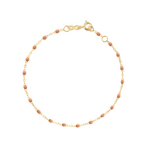 gigi Clozeau - bracelet caramel or jaune 17 cm