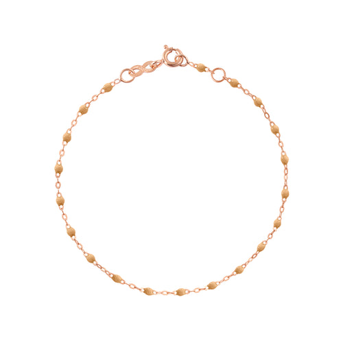 Gigi Clozeau - Bracelet nude Classique Gigi, or rose, 17 cm